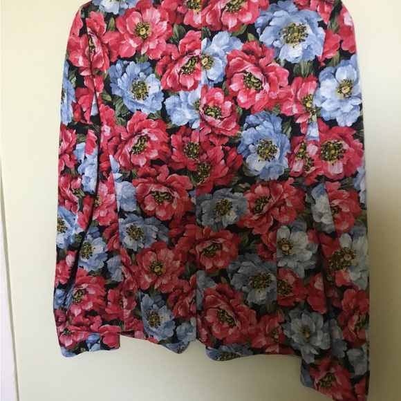 ESCADA Floral Print Jacquard Blazer - Picture 4 of 8